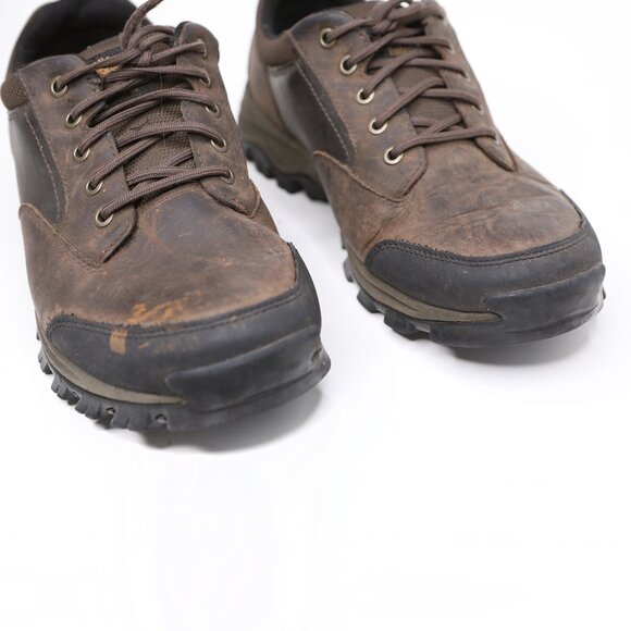 Timberland Mt Maddsen Leather Waterproof Low Hiker Shoes Brown Gorpcore Outdoors - Picture 7 of 11